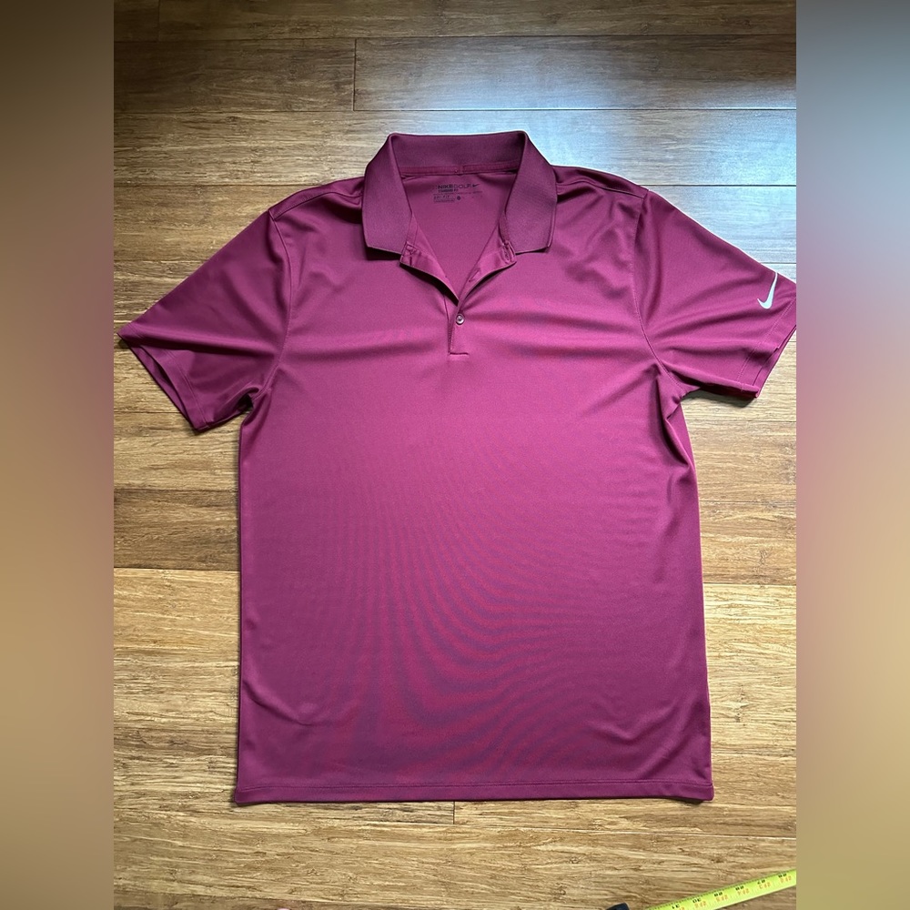 Nike Golf Polo Men's L Red